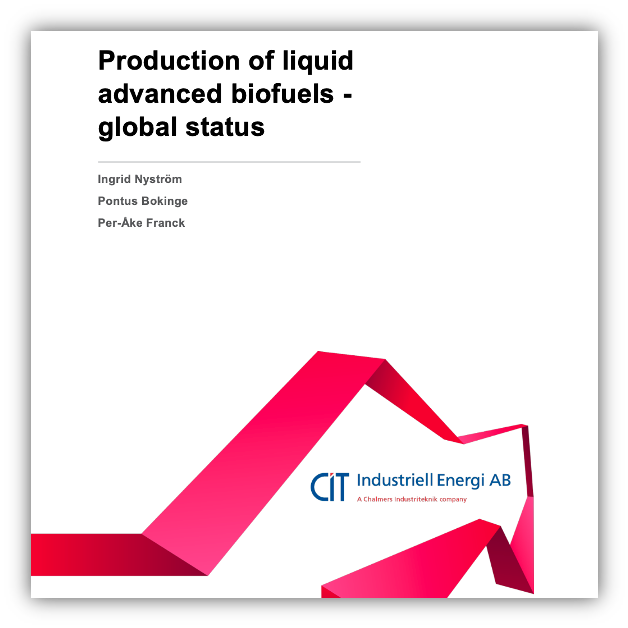 Report Production of liquid advanced biofuels global status 2019